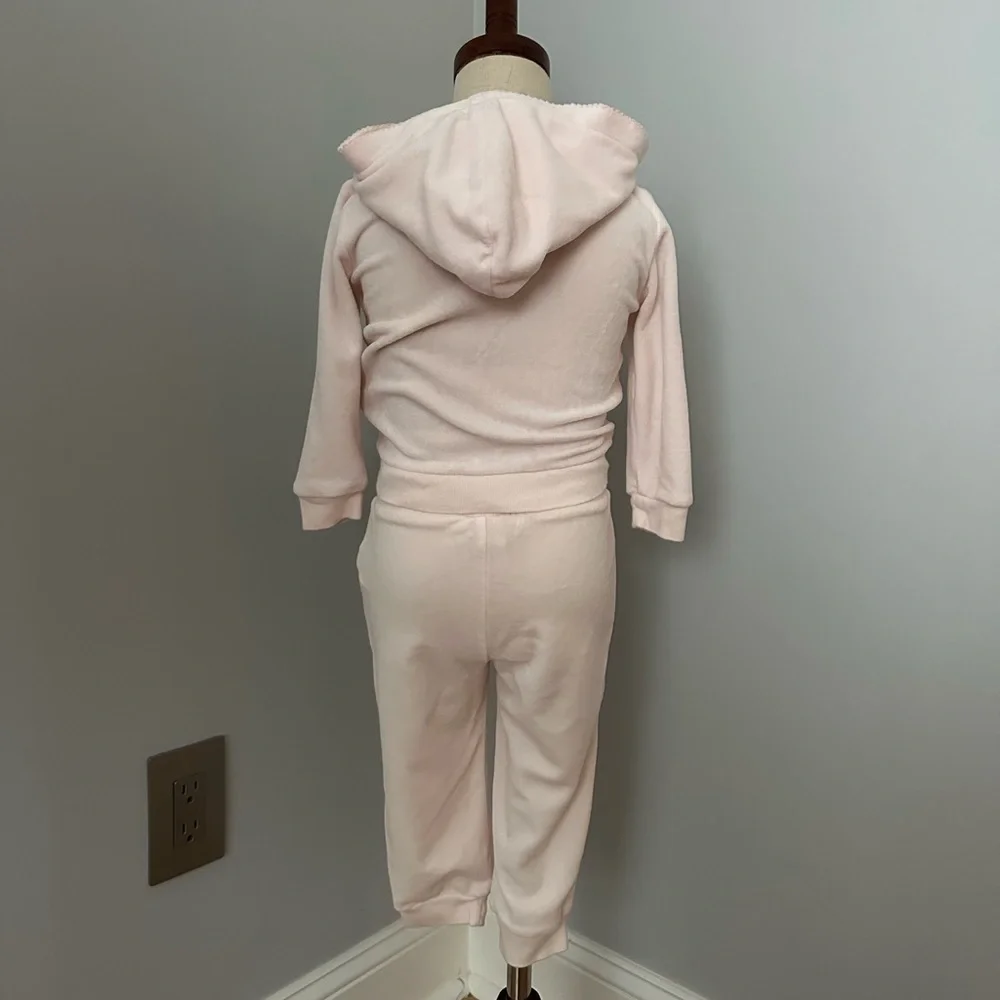 RALPH LAUREN BABY GIRL HOODIE AND JOGGER SET